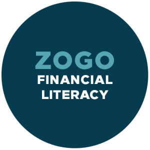 zogo financial literacy button