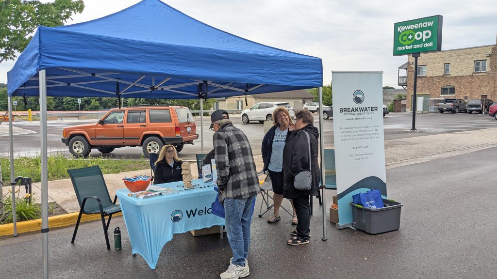 Breakwater staff talks with community at Key Ingredients