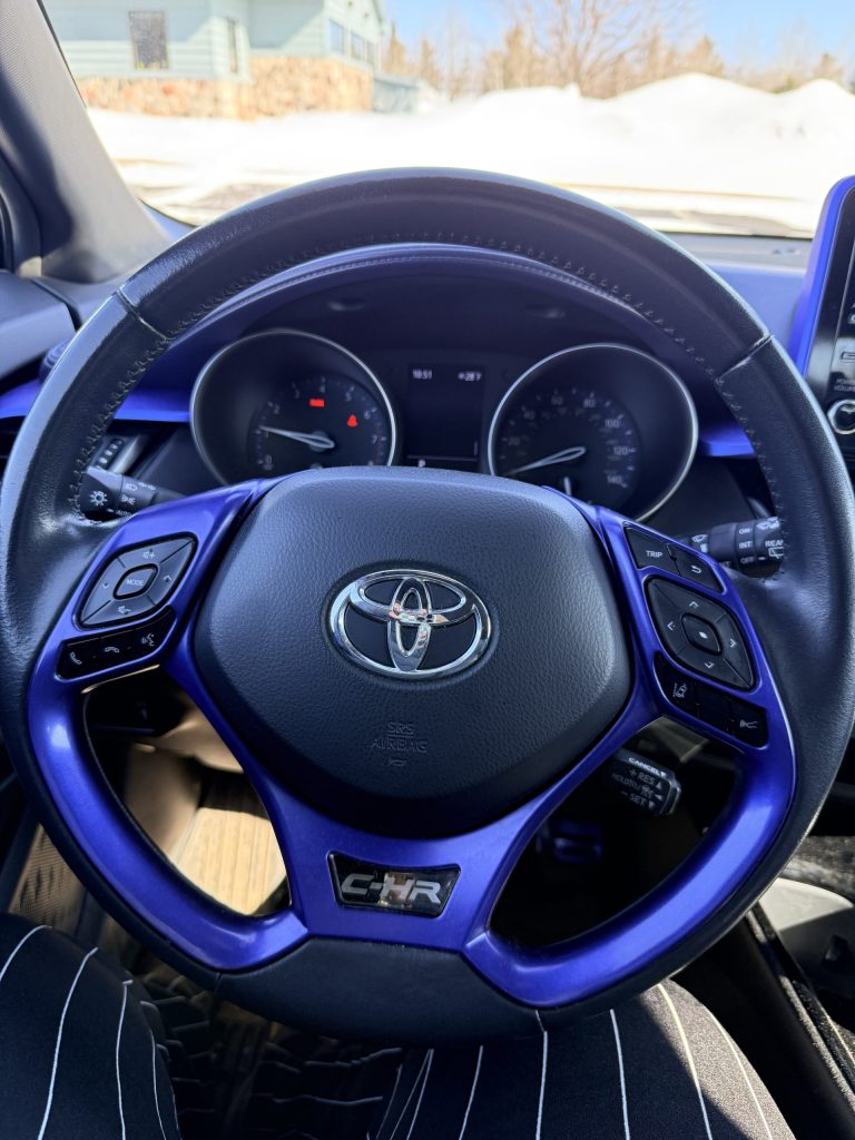 Steering Wheel and Gauges